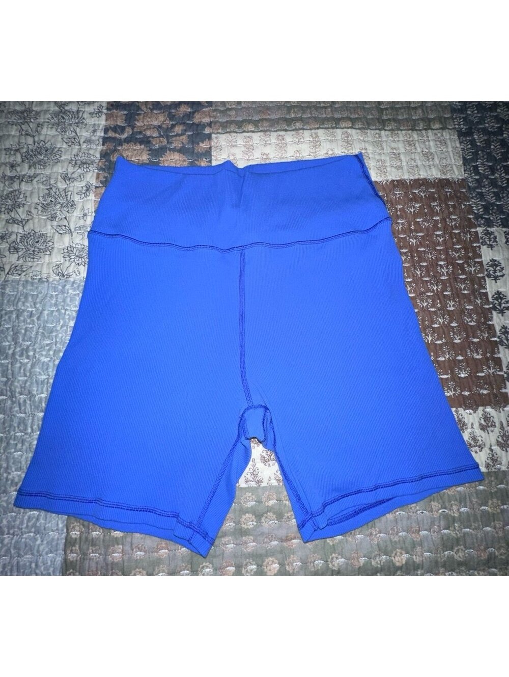 Offline Aerie cobalt blue biker shorts